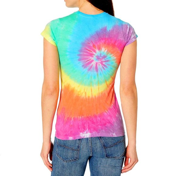 Grateful Dead Dancing Bears Tie Dye Liquid Blue jam rock T-Shirt XL NWT - Picture 3 of 3